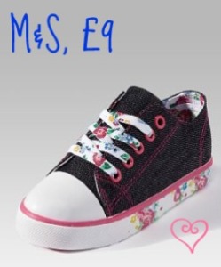 Toddler trainers, marks and spencer