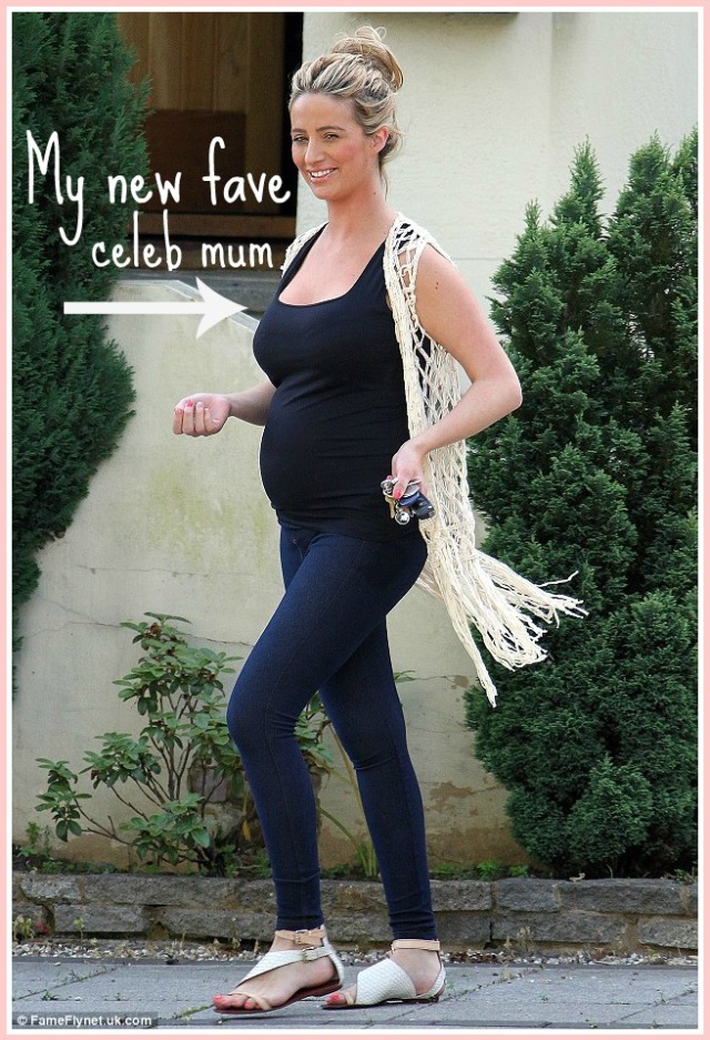 Chantelle Houghton's post-birth body, celebrity new mums, new mum body, post-birth bump